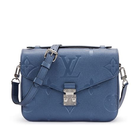 lv metis empreinte navy|LOUIS VUITTON Metallic Empreinte Monogram Giant .